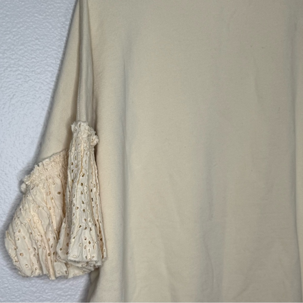 *NEW* Free People Doiley Sweatshirt, size S - Picture 5 of 5